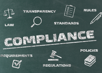 compliance real estate statutory regulatory services blackboard concept icon illustrations illustration clip istock vector hr compliances certificates
